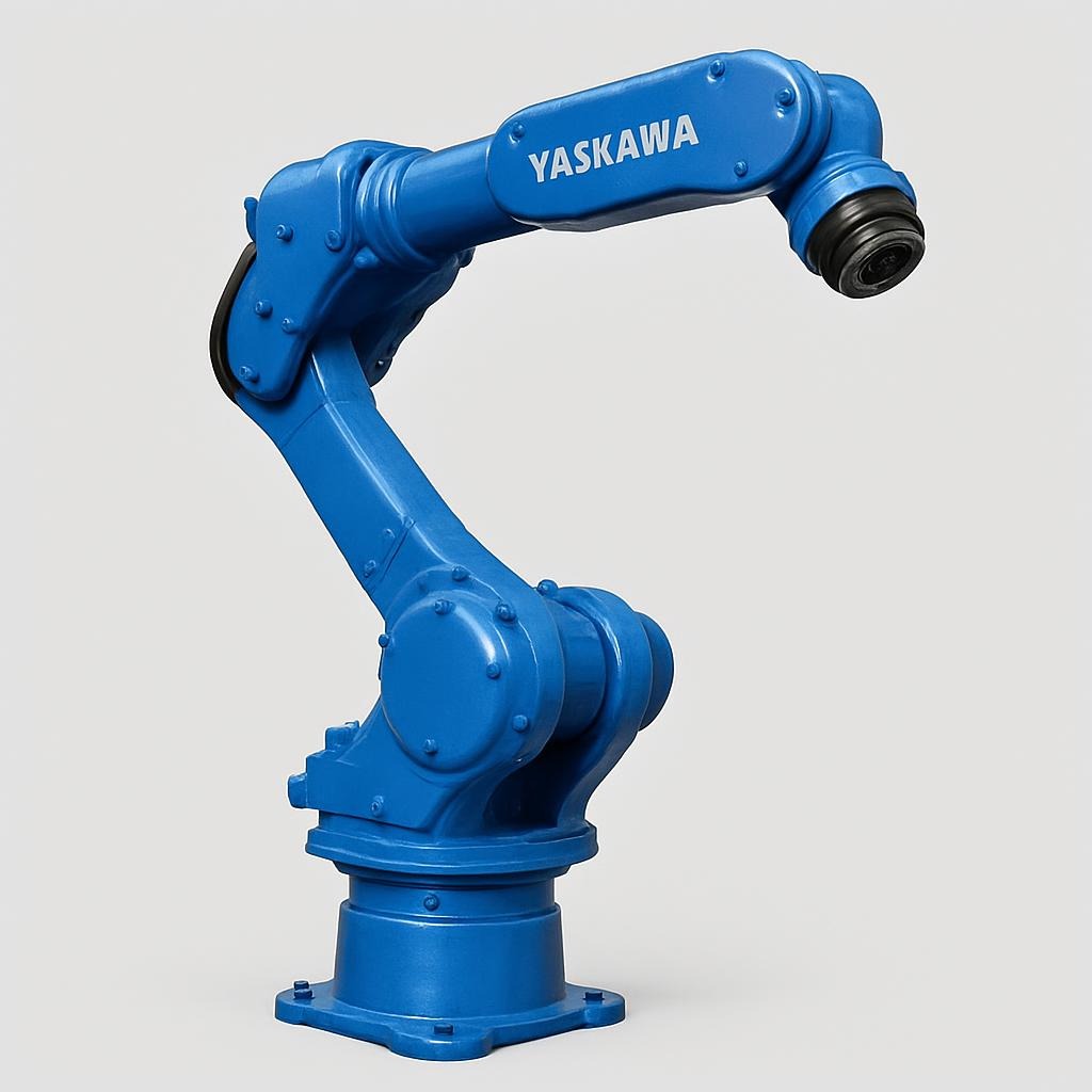Yaskawa Motoman industrirobot i automatiseret celle &ndash; hurtig l&oslash;sning ved valg af industrirobot